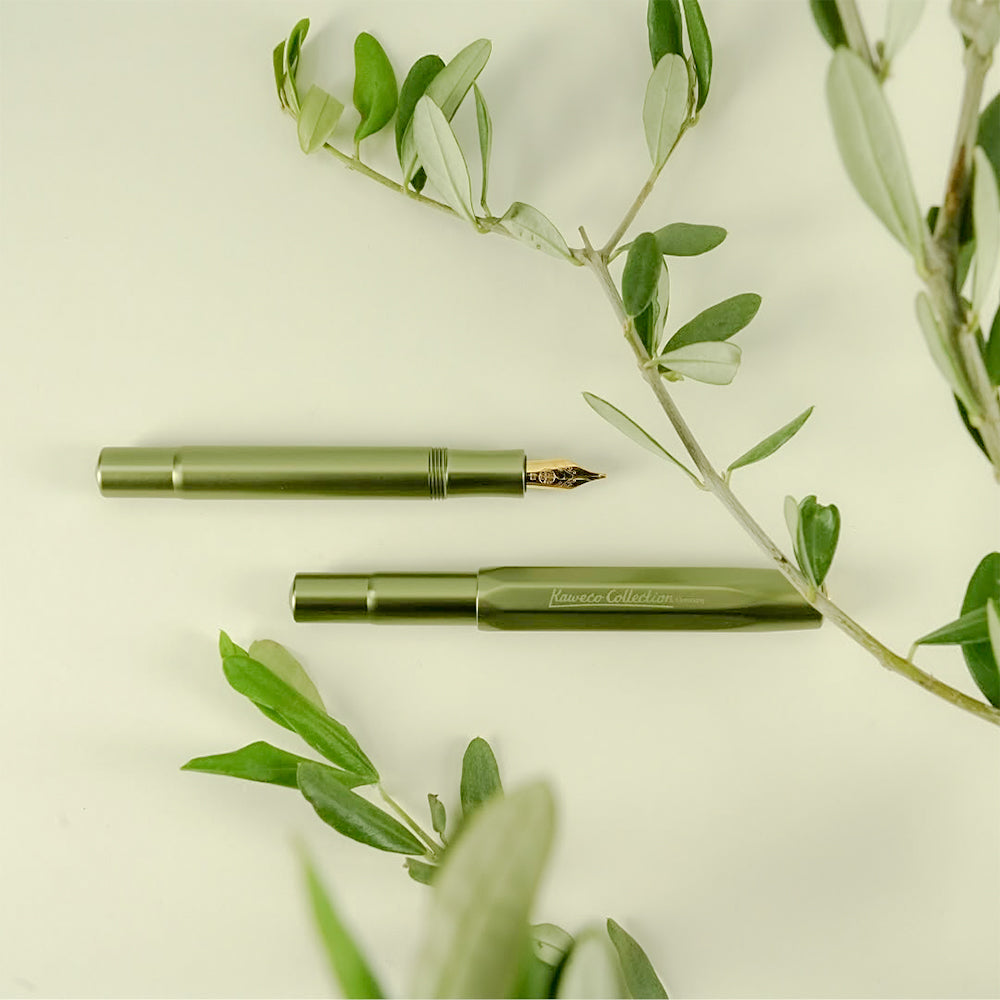 P-325 | KAWECO COLLECTION Olivine 袖珍鋼筆 (F)