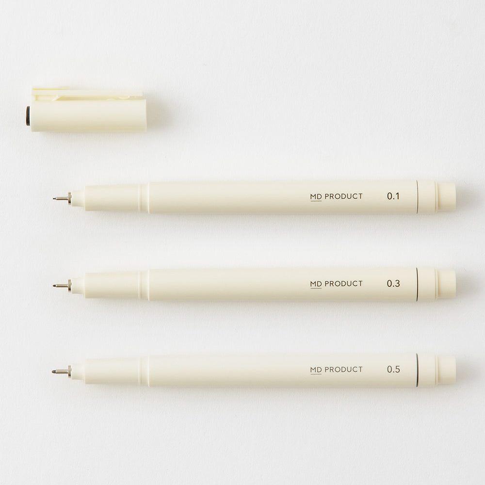 P-429 | MD PRODUCT 繪圖針筆 0.1mm / 0.3mm / 0.5mm
