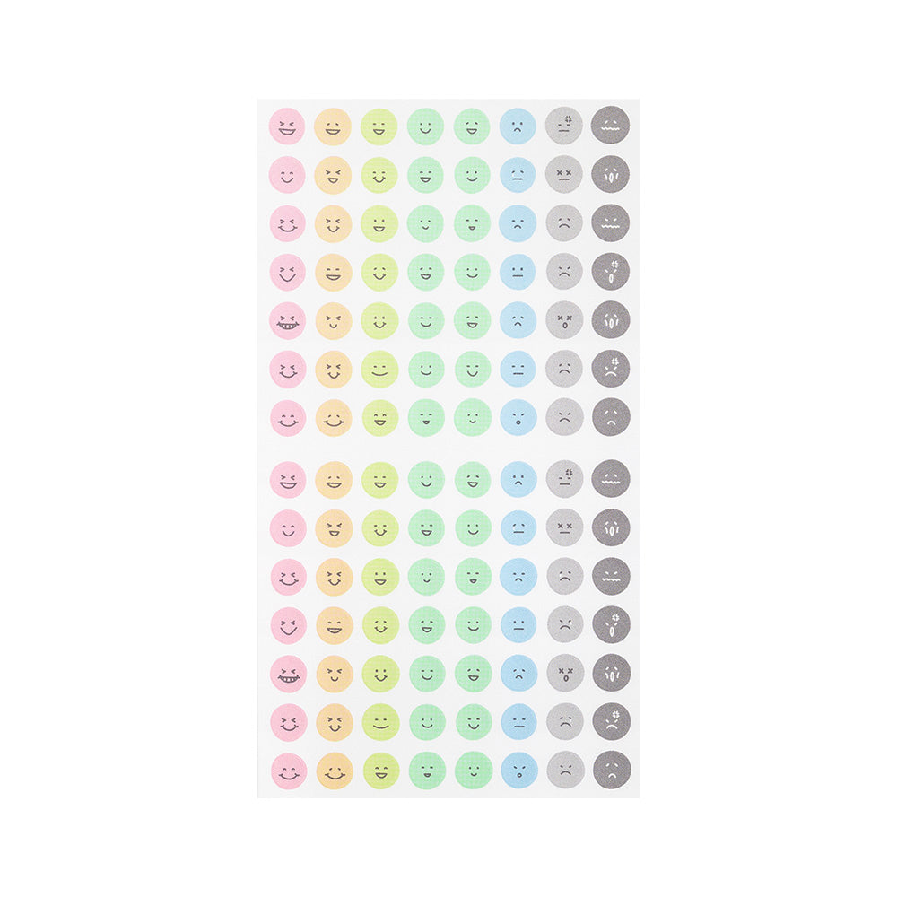 S-559 | MIDORI Sticker Collection 手帳專用貼紙 (表情)