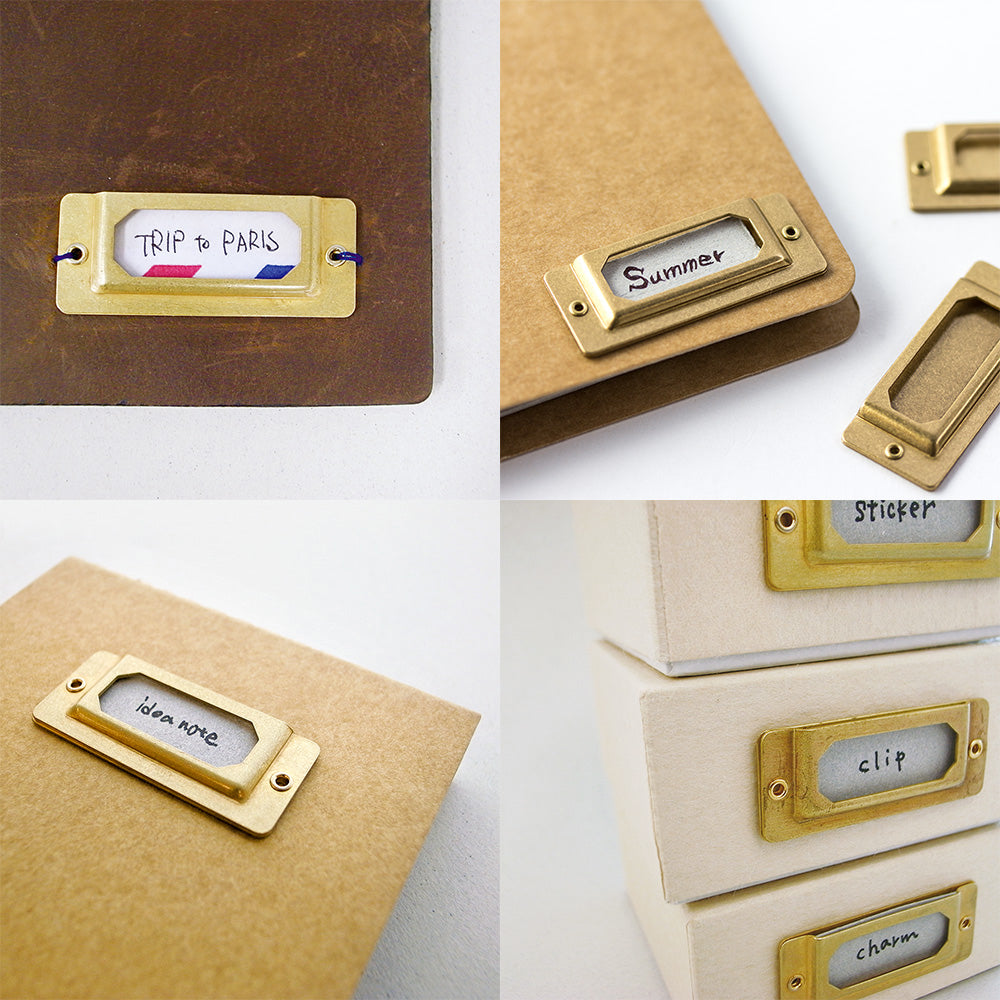 T-911 | TRAVELER'S COMPANY BRASS PRODUCTS 黃銅標籤牌
