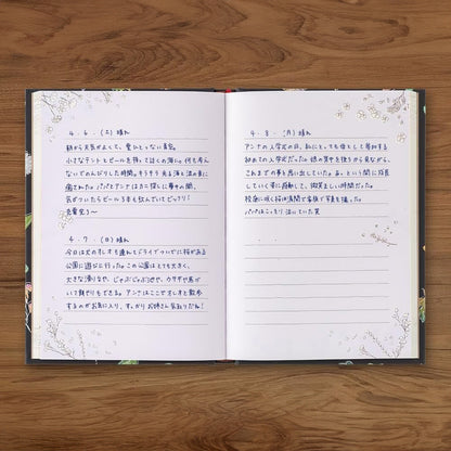 B-149 | MIDORI 1年用日記本 (花卉)