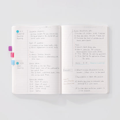 B-150 | STALOGY 365DAYS A5 NOTEBOOK (罫線)