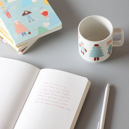B-155 | CIRCUS BOY BAND Drawing Book 繪圖本 (Pink)