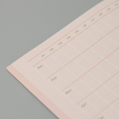 B-160 | CIRCUS BOY BAND COLLAGE BOOK 手帳 (Pink)
