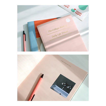 B-160 | CIRCUS BOY BAND COLLAGE BOOK 手帳 (Pink)