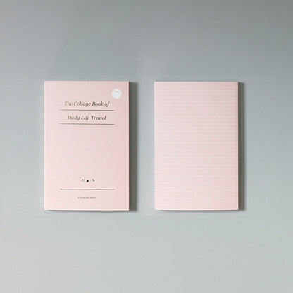 B-160 | CIRCUS BOY BAND COLLAGE BOOK 手帳 (Pink)