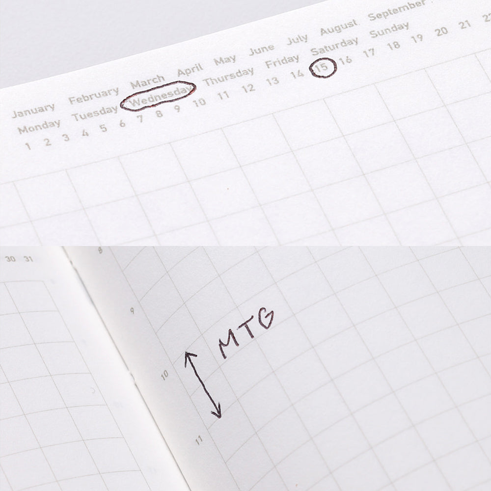 B-170 | STALOGY 365DAYS NOTEBOOK SLIM