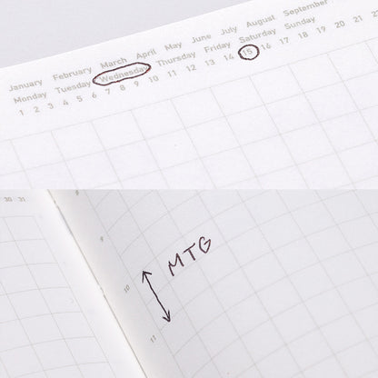 B-170 | STALOGY 365DAYS NOTEBOOK SLIM