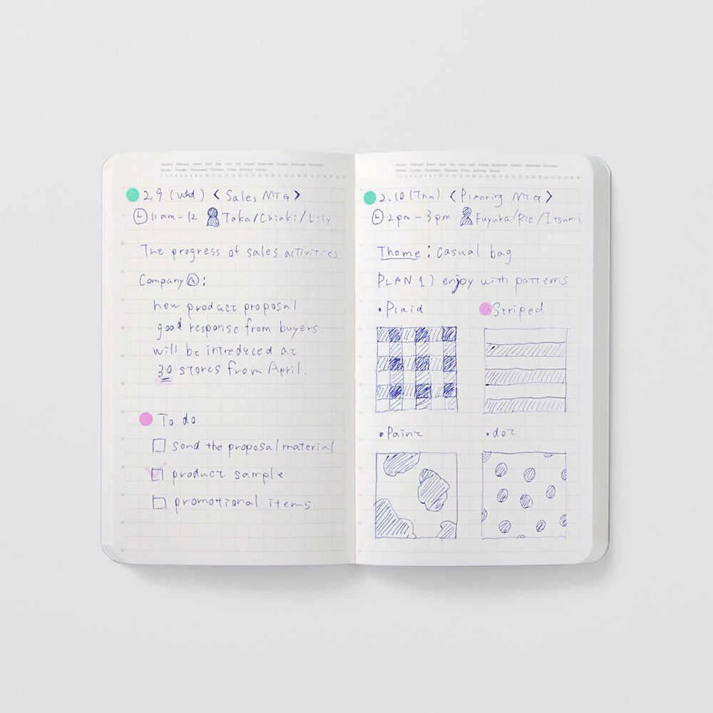 B-170 | STALOGY 365DAYS NOTEBOOK SLIM