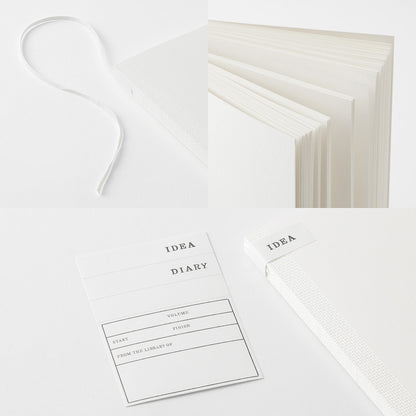 B-191 | MD PRODUCT A5方形 Cotton 筆記本 (無地)