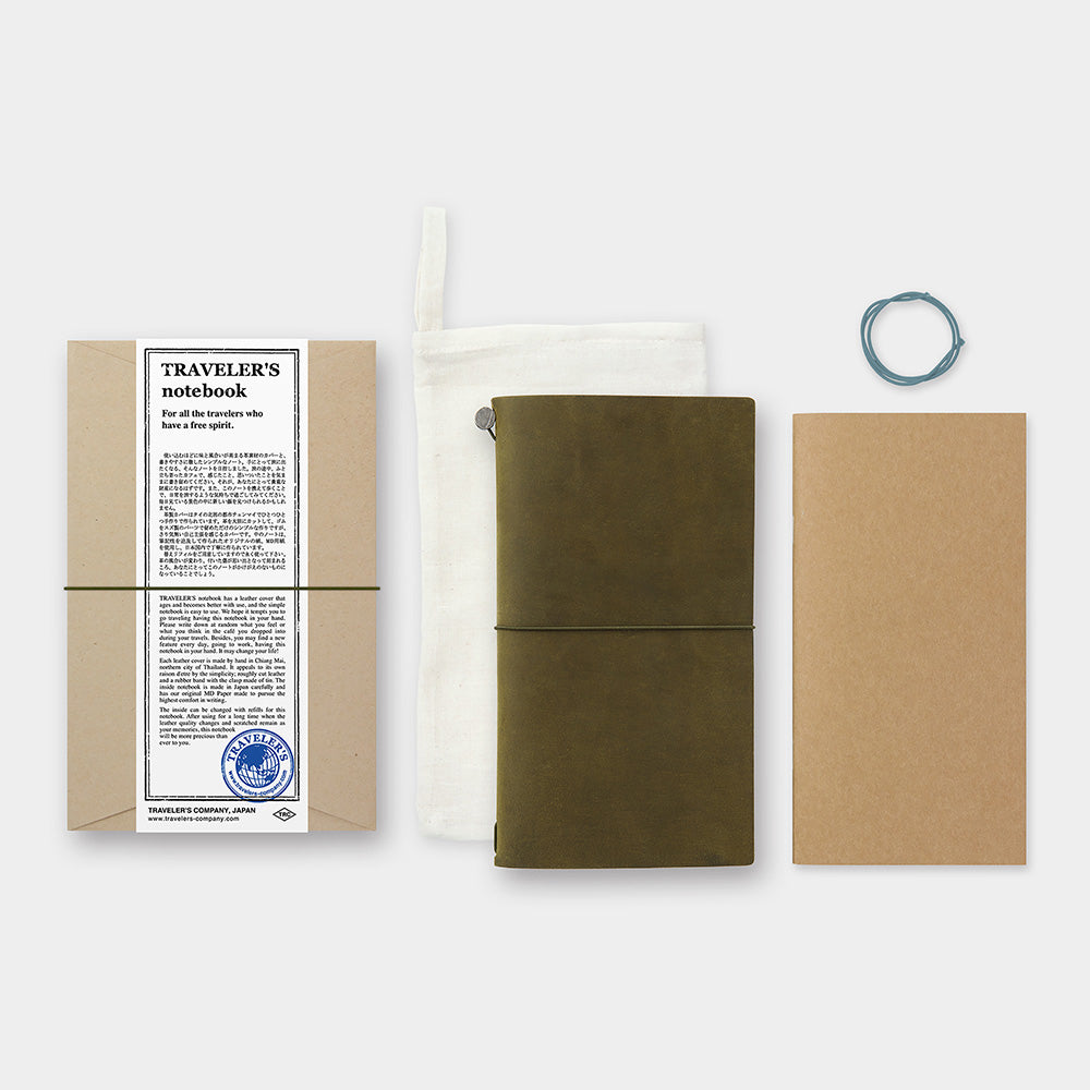 B-214 | TRAVELER'S COMPANY TRAVELER'S notebook 筆記本組 (Regular Size)