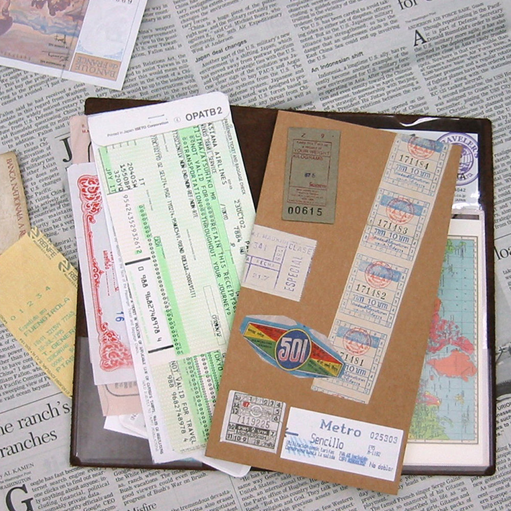 B-219 | TRAVELER'S COMPANY TRAVELER'S notebook [004] 口袋貼組 (Regular Size)
