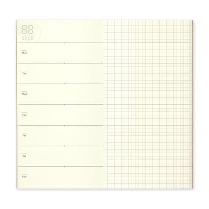 B-230 | TRAVELER'S COMPANY TRAVELER'S notebook [019] 記事式週間手帳 (Regular Size)