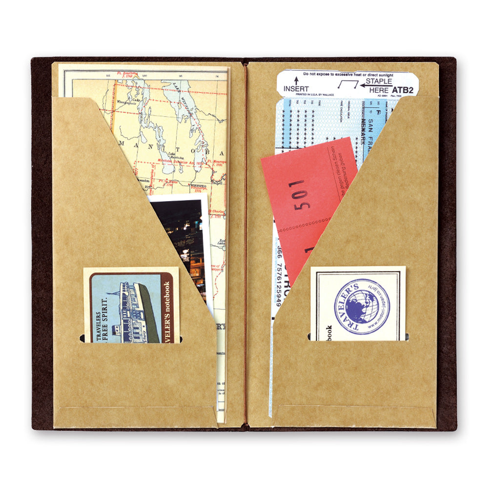 B-231 | TRAVELER'S COMPANY TRAVELER'S notebook [020] 牛皮紙文件夾 (Regular Size)