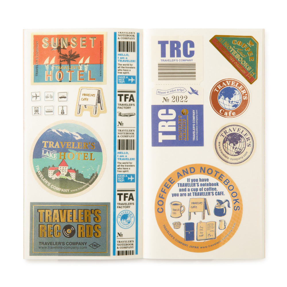 B-237 | TRAVELER'S COMPANY TRAVELER'S notebook [031] 貼紙本 (Regular Size)