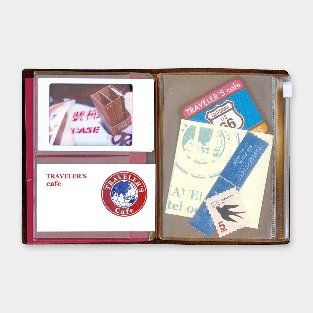 B-242 | TRAVELER'S COMPANY TRAVELER'S notebook [004] 夾鏈袋配件 (Passport Size)