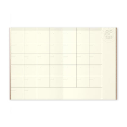 B-244 | TRAVELER'S COMPANY TRAVELER'S notebook [006] 月間手帳 (Passport Size)
