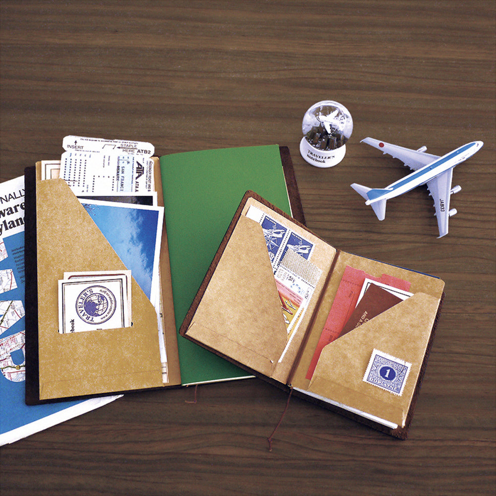 B-247 | TRAVELER'S COMPANY TRAVELER'S notebook [010] 牛皮紙文件夾 (Passport Size)