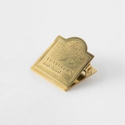 B-253 | TRAVELER'S COMPANY TRAVELER'S notebook [030] 黃銅夾