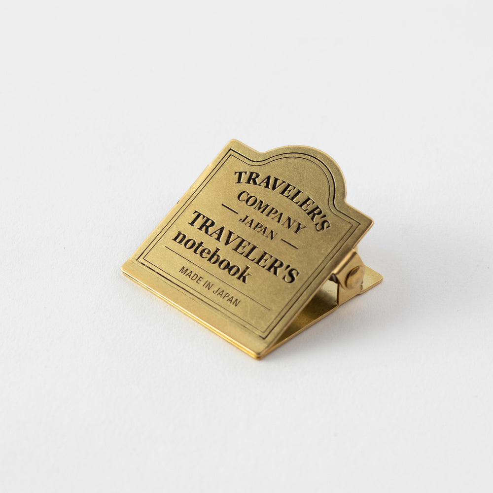 B-253 | TRAVELER'S COMPANY TRAVELER'S notebook [030] 黃銅夾