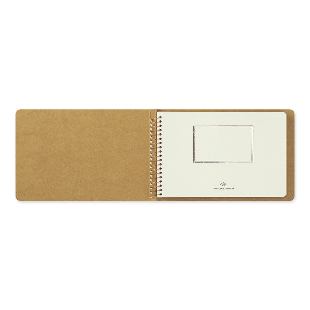 B-256 | TRAVELER'S COMPANY SPIRAL RING NOTEBOOK B6 DW牛皮紙筆記本