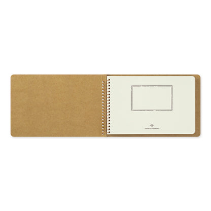 B-256 | TRAVELER'S COMPANY SPIRAL RING NOTEBOOK B6 DW牛皮紙筆記本