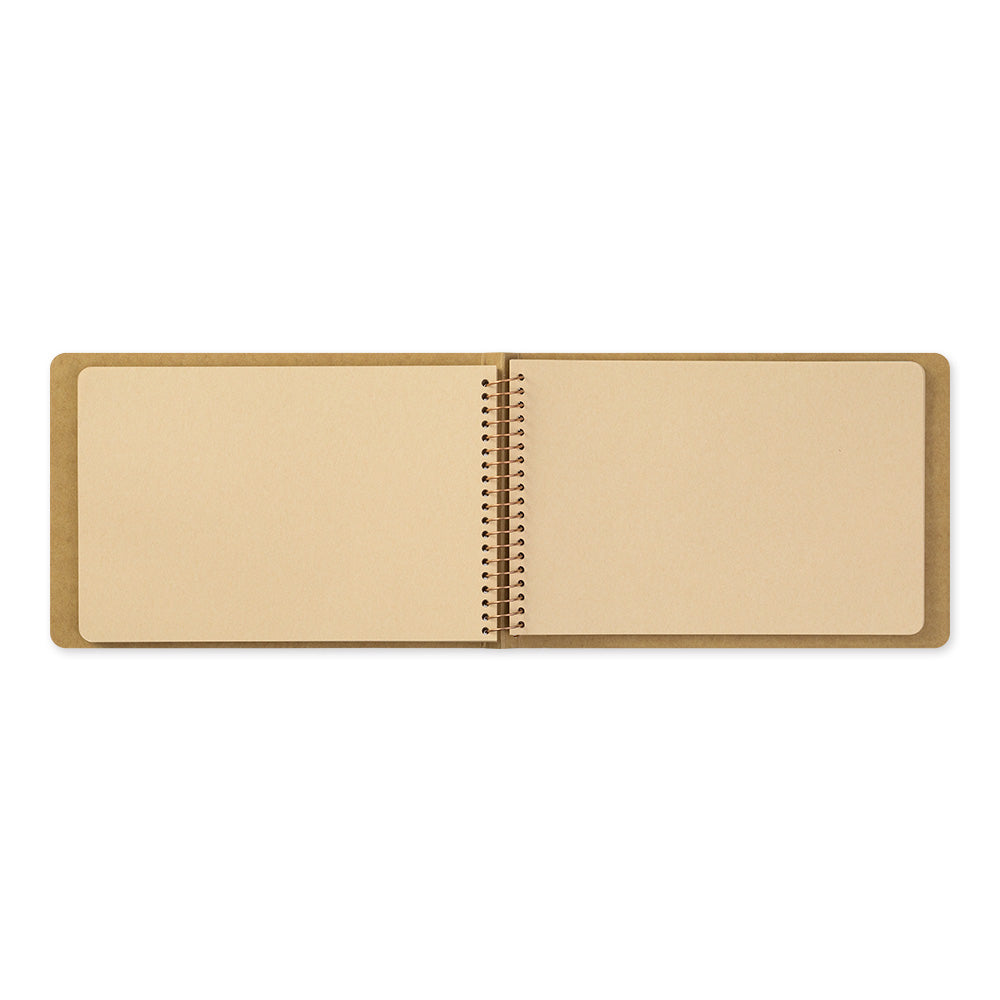 B-256 | TRAVELER'S COMPANY SPIRAL RING NOTEBOOK B6 DW牛皮紙筆記本