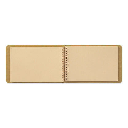 B-256 | TRAVELER'S COMPANY SPIRAL RING NOTEBOOK B6 DW牛皮紙筆記本