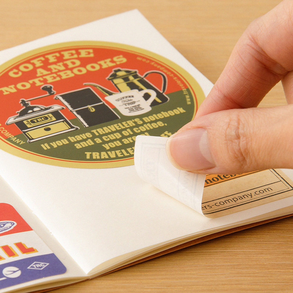 B-277 | TRAVELER'S COMPANY TRAVELER'S notebook [017] 貼紙本 (Passport Size)