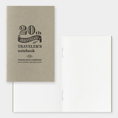 B-285 | TRAVELER'S COMPANY TRAVELER'S notebook 20週年卡片尺寸紀念套裝