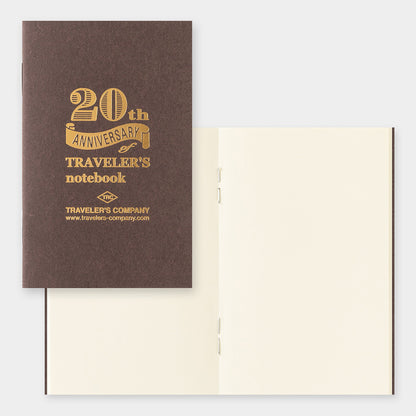 B-285 | TRAVELER'S COMPANY TRAVELER'S notebook 20週年卡片尺寸紀念套裝