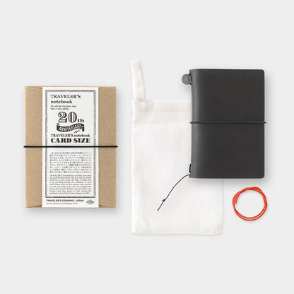 B-285 | TRAVELER'S COMPANY TRAVELER'S notebook 20週年卡片尺寸紀念套裝