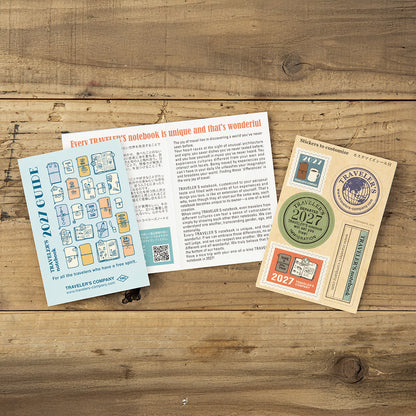 B-317 | TRAVELER'S COMPANY TRAVELER'S notebook 月間手帳 2027 (Passport Size)