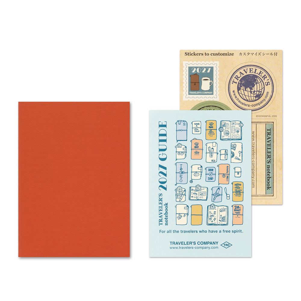 B-317 | TRAVELER'S COMPANY TRAVELER'S notebook 月間手帳 2027 (Passport Size)