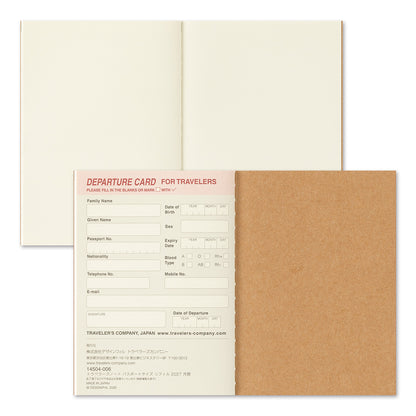 B-317 | TRAVELER'S COMPANY TRAVELER'S notebook 月間手帳 2027 (Passport Size)