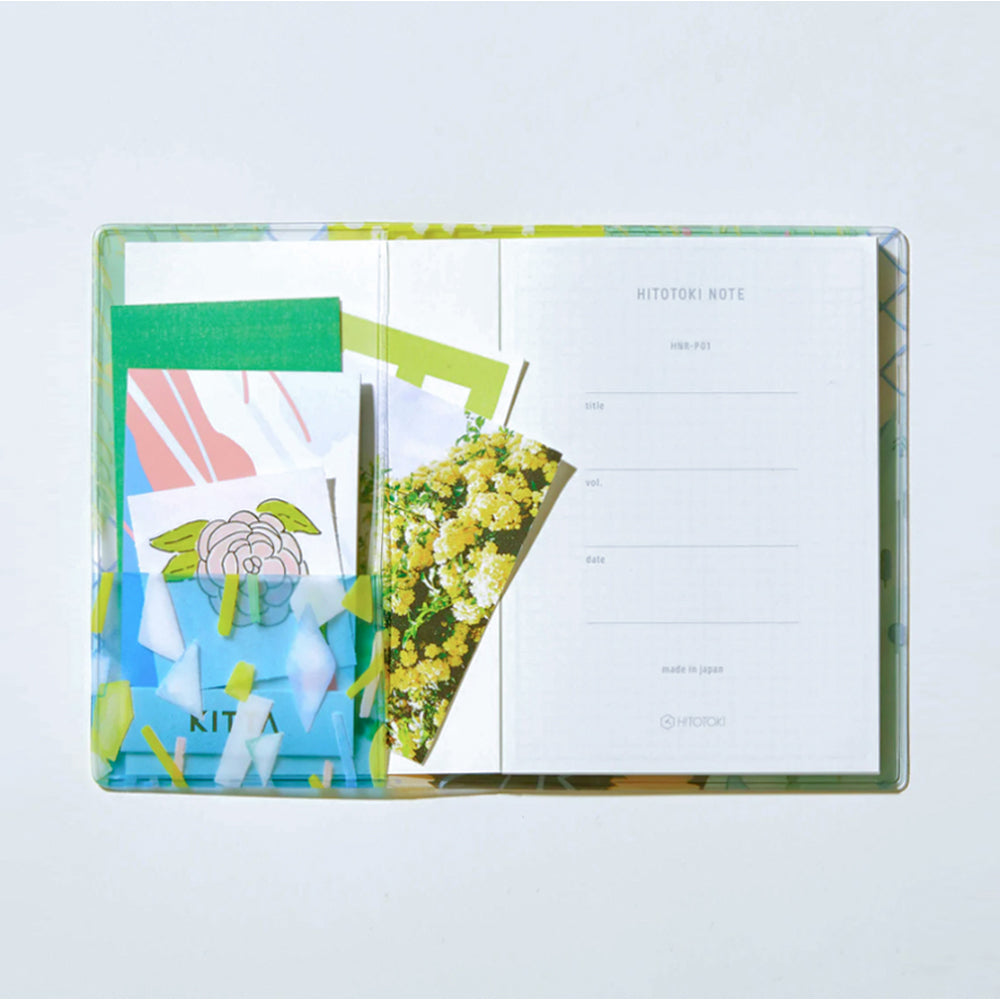B-78 | KING JIM HITOTOKI NOTE 方形尺寸 手帳筆記簿 (盛開)
