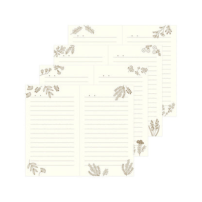 B-84 | MIDORI 1年用日記本 西洋書系列 (花卉)