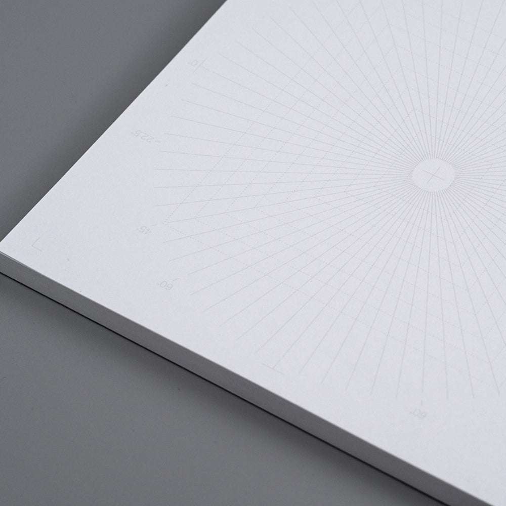 B-89 | YUAN DESIGN STUDIO Graph Paper 筆記本 (1-Point Perspective)