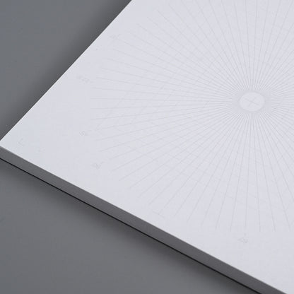 B-89 | YUAN DESIGN STUDIO Graph Paper 筆記本 (1-Point Perspective)