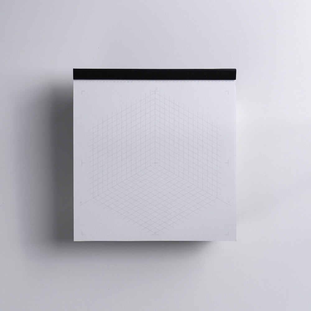 B-92 | YUAN DESIGN STUDIO Graph Paper 筆記本 (Isometric)