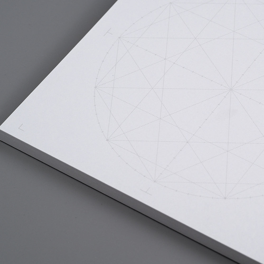 B-94 | YUAN DESIGN STUDIO Graph Paper 筆記本 (Fruit of Life)