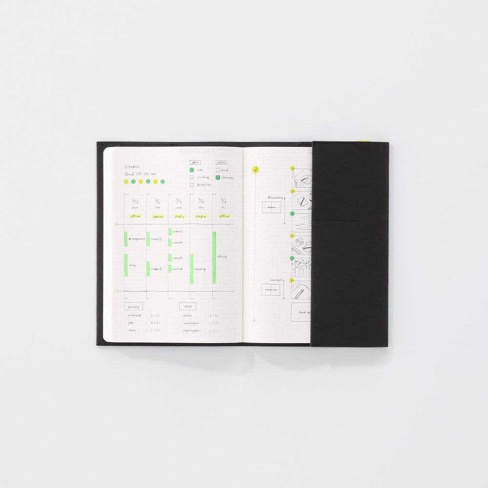 B-99 | STALOGY 365DAYS A5 NOTEBOOK 專用功能書套