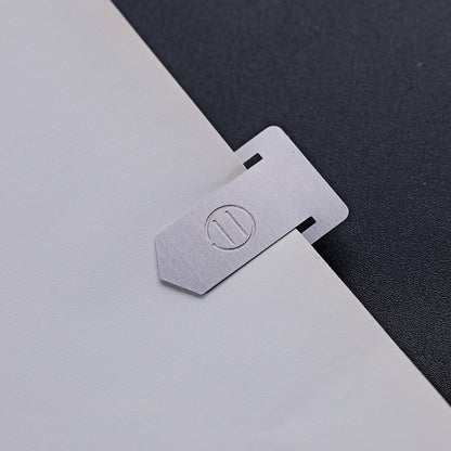N-001 | 月下文具房 x YUAN DESIGN STUDIO 金屬書籤組