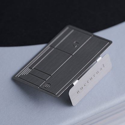 N-001 | 月下文具房 x YUAN DESIGN STUDIO 金屬書籤組