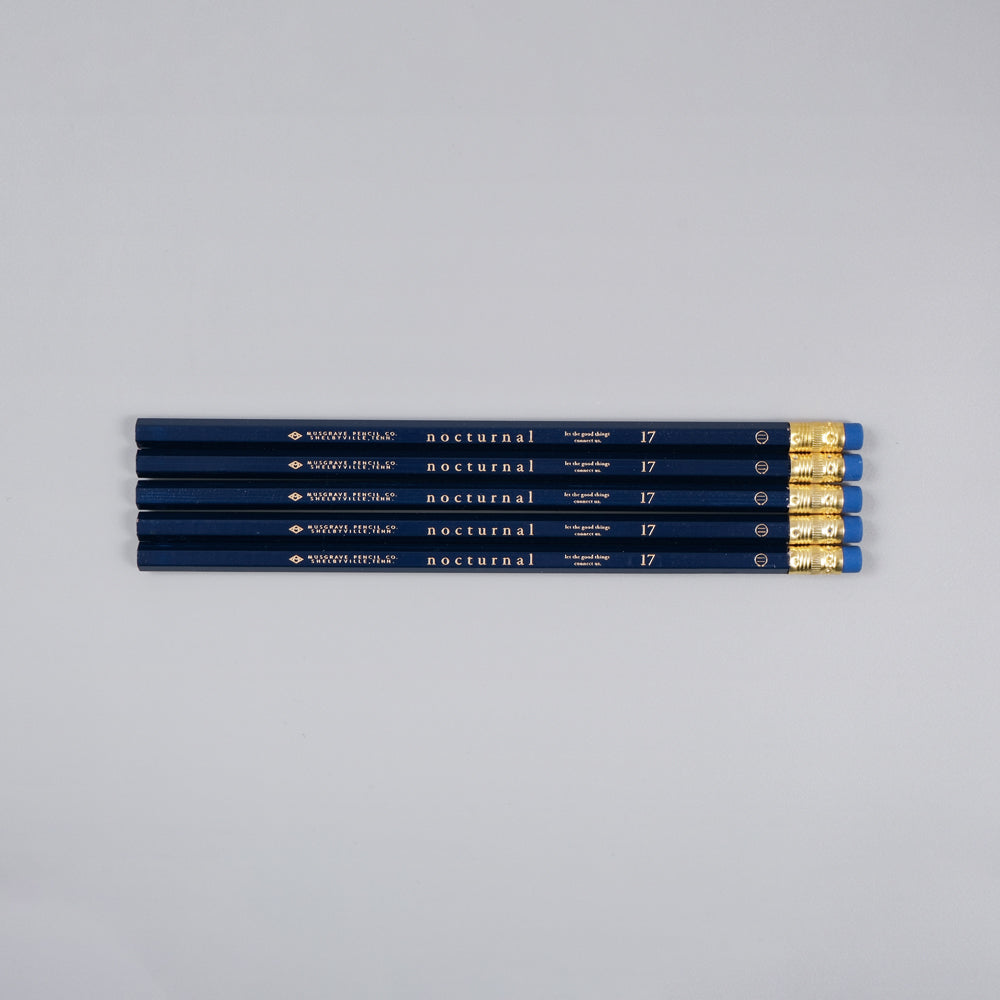 N-002 | 月下文具房 x MUSGRAVE PENCIL COMPANY / GIVE ME FIVE PENCILS SET (5支裝)