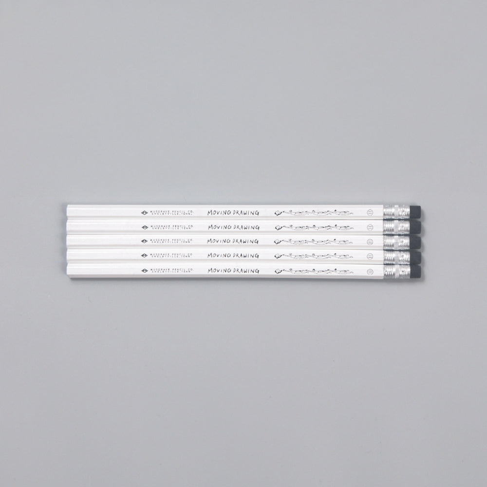 N-011 | 月下文具房 x MOVING DRAWING / GIVE ME FIVE PENCILS SET
