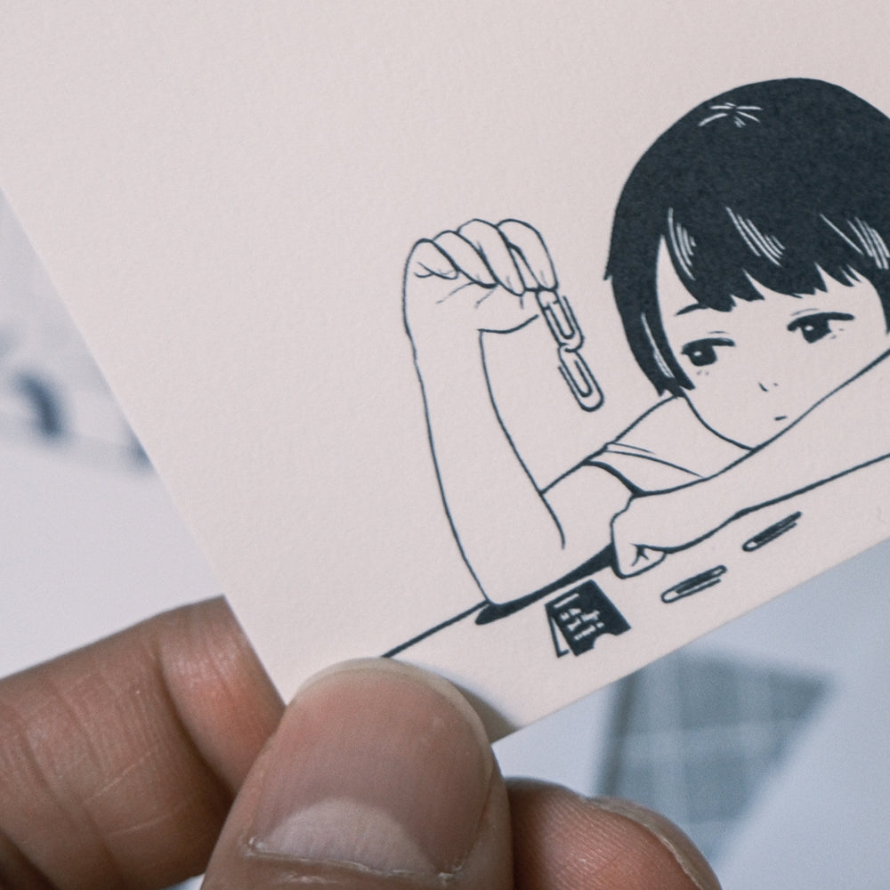 N-013 | 月下文具房 x K.CHUNG MEMO CARD 便條卡