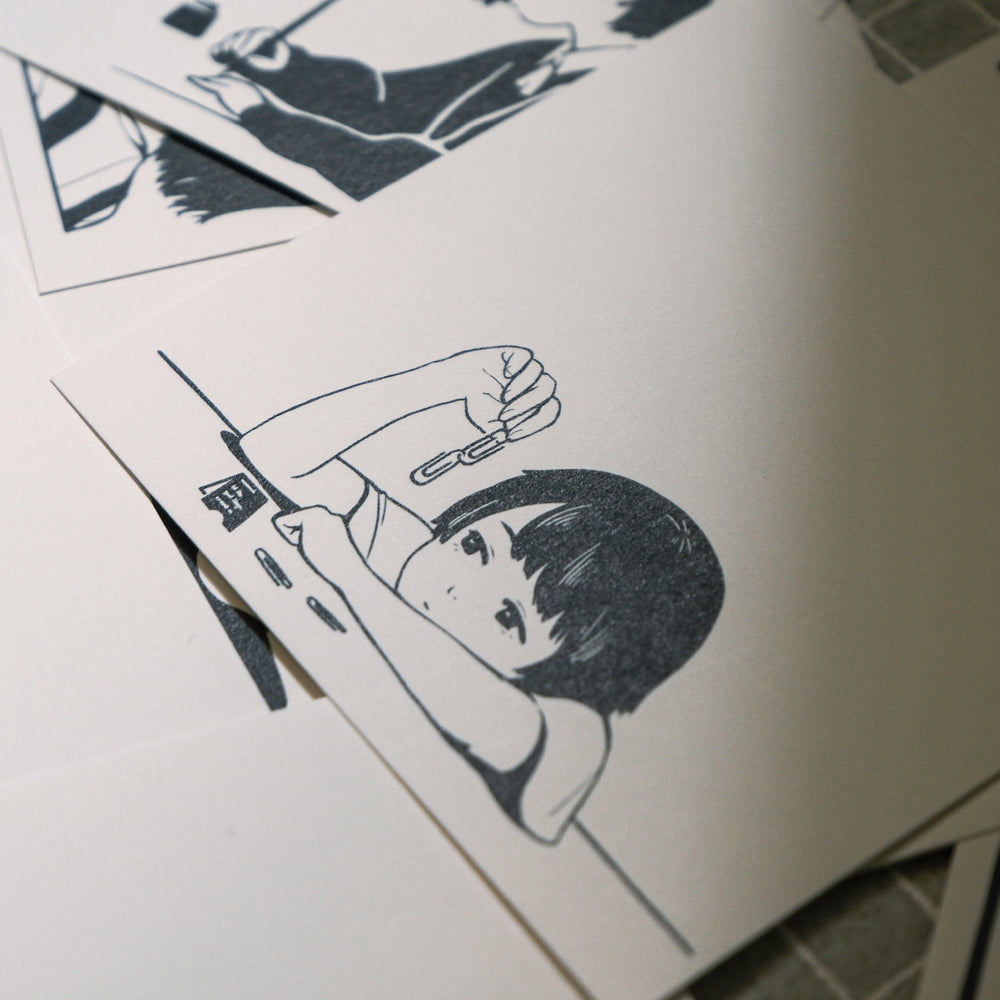 N-013 | 月下文具房 x K.CHUNG MEMO CARD 便條卡