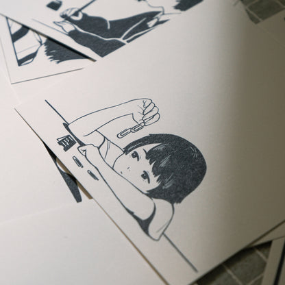 N-013 | 月下文具房 x K.CHUNG MEMO CARD 便條卡