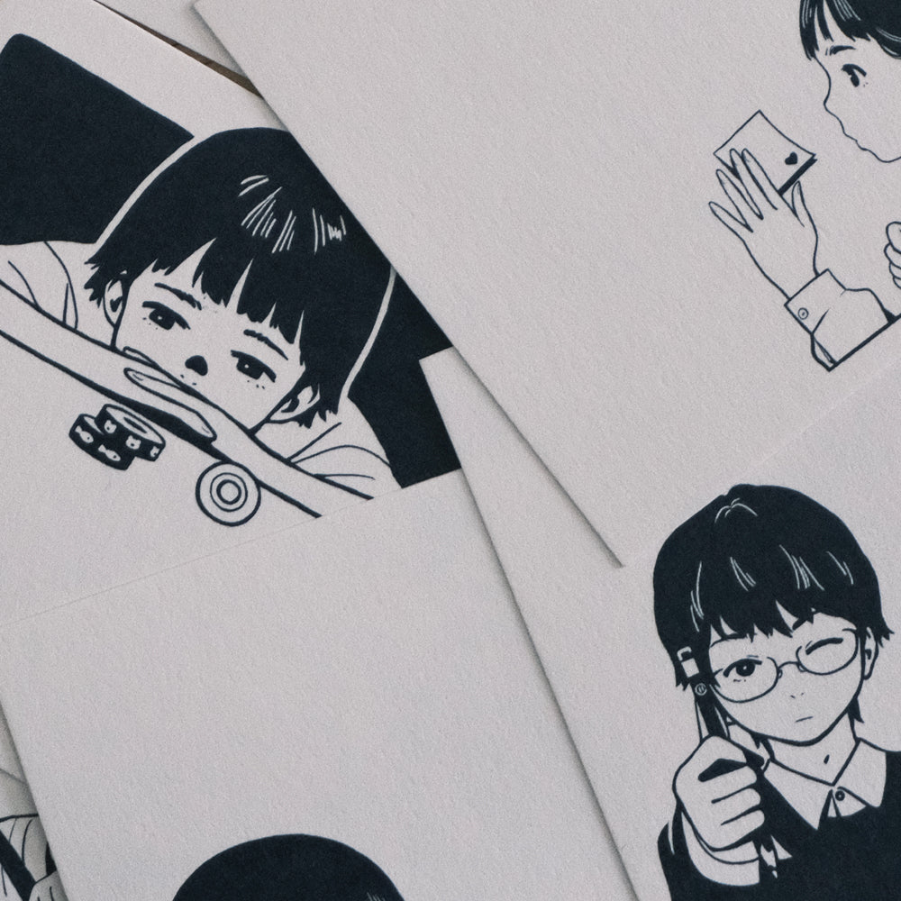 N-013 | 月下文具房 x K.CHUNG MEMO CARD 便條卡